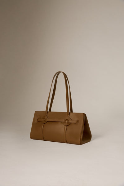 CALF LEATHER DONUT TOTE / FALL WINTER 2024