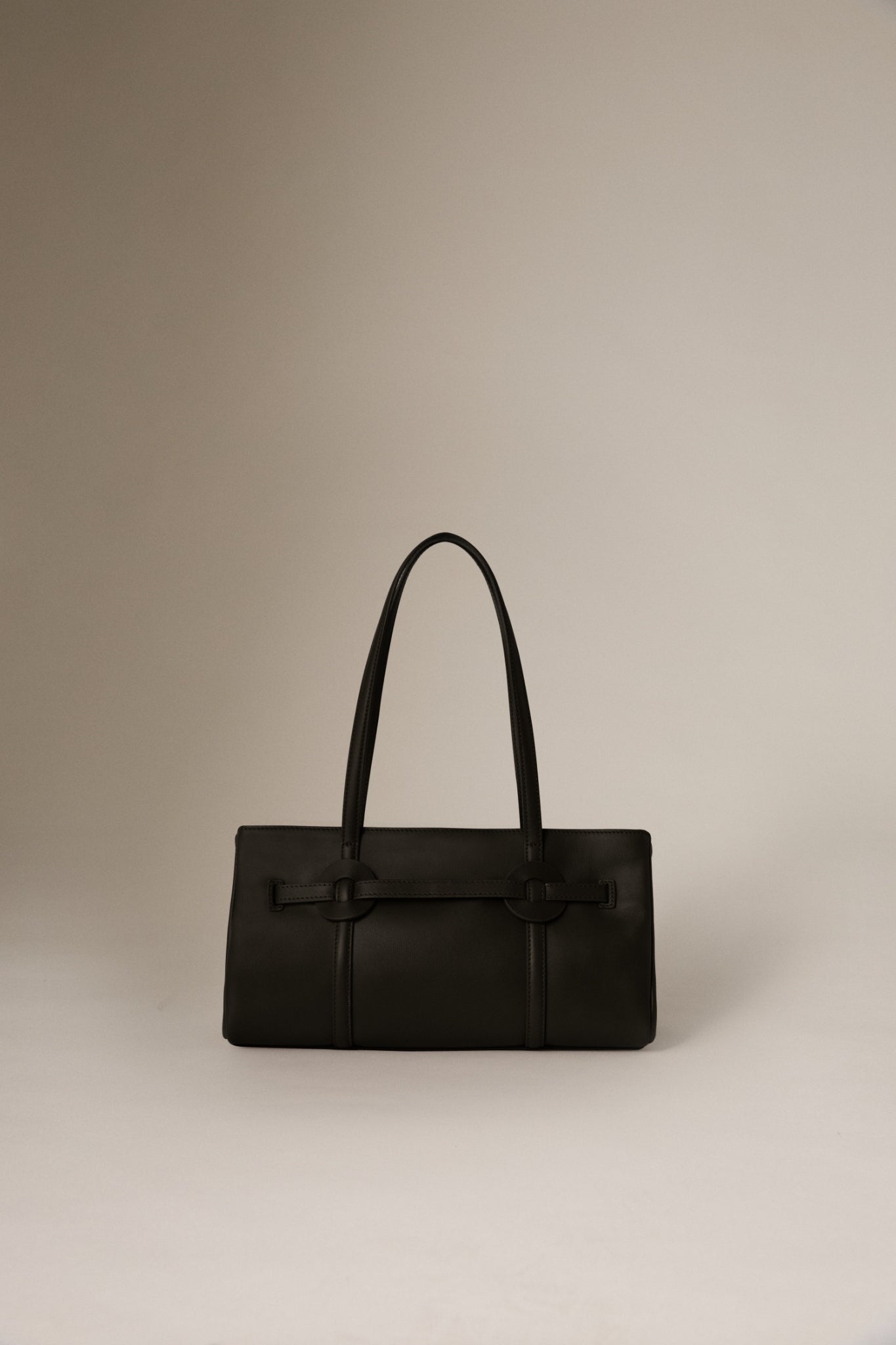 CALF LEATHER DONUT TOTE / FALL WINTER 2024